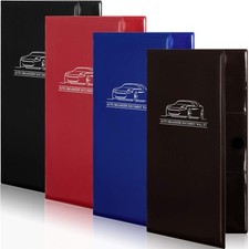4 Pcs Car Registration and Insurance Card Holder, Automobile Essential Docume...