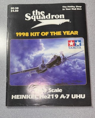 The Squadron SQ58 1998 Kit of the Year Tamiya 1/48 Heinkel He219 A-7 Uhu