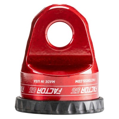 Factor 55 Prolink Series Red Shackle Mount w Titanium Pin & Rubber Guard