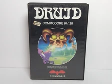 Druid - Arcade Adventure Game By Firebird for Commodore 64 128 SX64 Rare Vintage