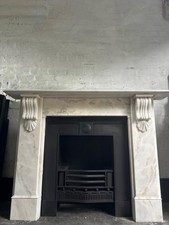 Marble Fire Surround for Cast Iron Fireplace