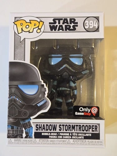 Funko Pop! Star Wars: Shadow Stormtrooper #394 - Gamestop Exclusive
