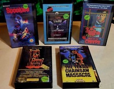 Horror Vhs Clamshell Movie Lot |5ct| Last House On Dead End Street | TruthORdare