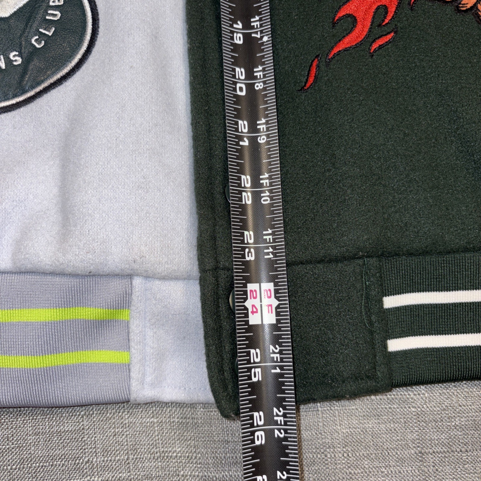 Boohooman Split Varsity Jacket Limited Edition Si… - image 10