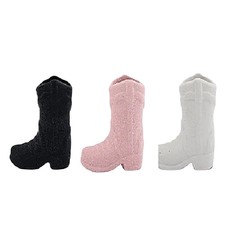 Streichholzhalter in Cowboystiefel-Optik mit Feuerzeug, Keramik-Streichholz4441