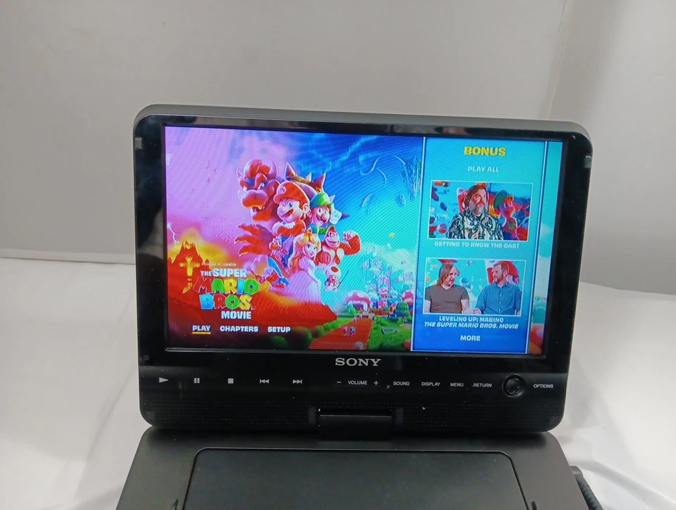 Sony DVP-FX970 Portable DVD Player 9" Rotating Folding Screen ( No Remote ) - Image 2 of 4