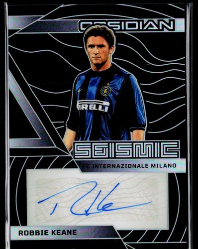 2025-26 Panini Obsidian Robbie Keane Seismic Auto /199 TZ