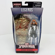 Marvel Spider-Man Legends Series 6-Inch Spider-Woman Figure & BAF Molten Man NEW