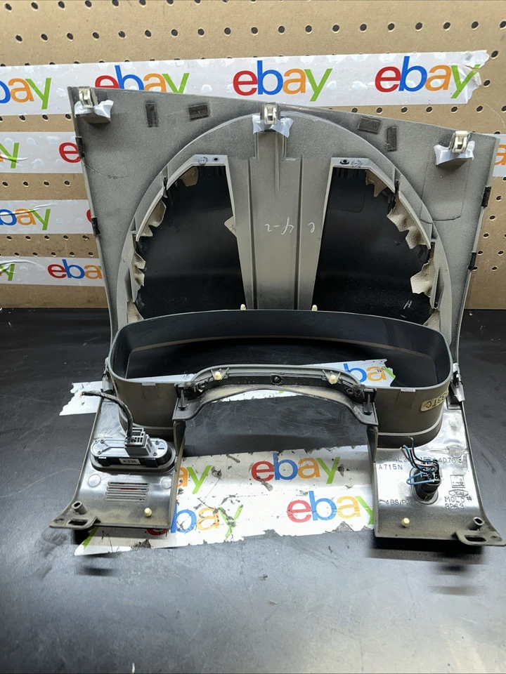 2005 Ford F-150 Limited Dash Cluster Bezel Speedometer Trim OEM Tan Leather - Image 4 of 4