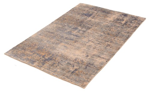 Vintage Hand-Knotted Tribal Carpet 4'9" x 7'1" Traditional Wool Rug - Picture 4 of 9