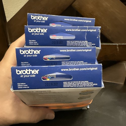 4pk Brother LC207BK XXL High Yield Ink Cartridge Black Exp 2/2019 Original OEM - Picture 5 of 6