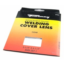 Forney 57055 Plastic Clear Outside Cover Lens 5-1/4 L x 4-1/2 W in.