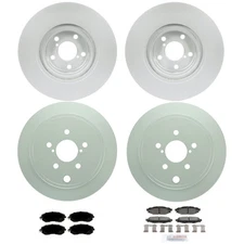 Bosch QuietCast Front Rear Rotor Blue Ceramic Disc Brake Pad Kit for BRZ Legacy