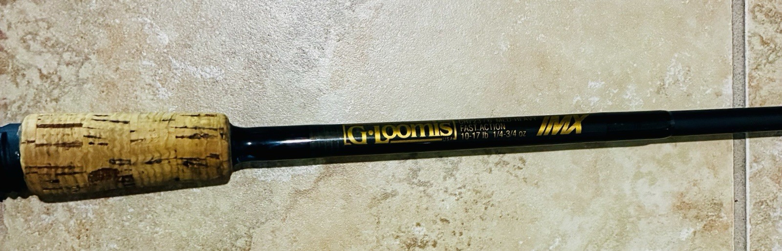 G Loomis IMX CR723 6&rsquo; 0&rdquo;MED HEAVY FAST ACTION ROD
