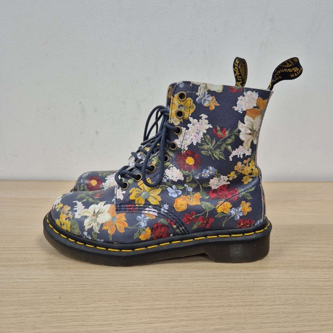 Floral Print Doc Martens Darcy Dr Martens 3989 Brogue Darcy Floral