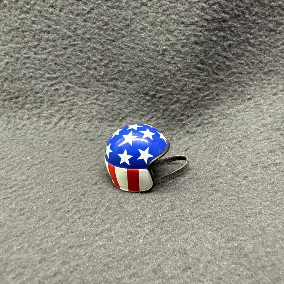 Franklin Mint Easy Rider Captain America Helmet 1969 Chopper Motorcycle 1:10 - Image 3 of 4