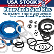 Floor Jack Seal Kit for Sears, Craftsman 3 Ton 328.12291 Repair Replacement Part