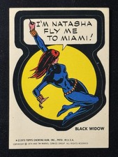 1975 Topps Comic Book Heroes Stickers 12