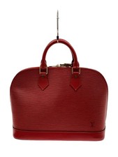 LOUIS VUITTON Handbag Alma Epi Red Leather Used