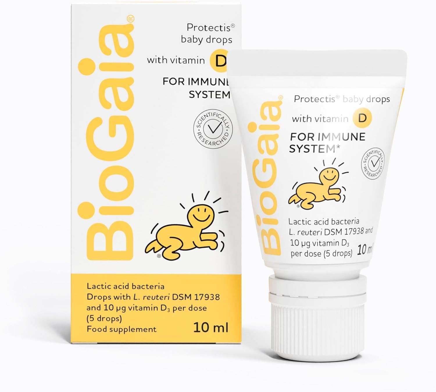 Biogaia Protectis Baby Drops Vitamin D3 10 Mcg 10Ml Lloyds Pharmacy - Image 4