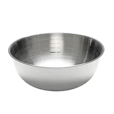 Pearl Metal Graduated Bowl  7.1 inches (18 cm)  Stainless Steel  Basis Line