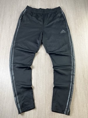 Adidas Tiro Men s Medium Track Pants Black Tonal 3-Stripes Soccer Training Slim
