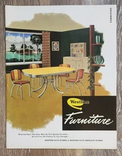 Vintage 1949 MCM Westline Furniture Catalog Western Auto