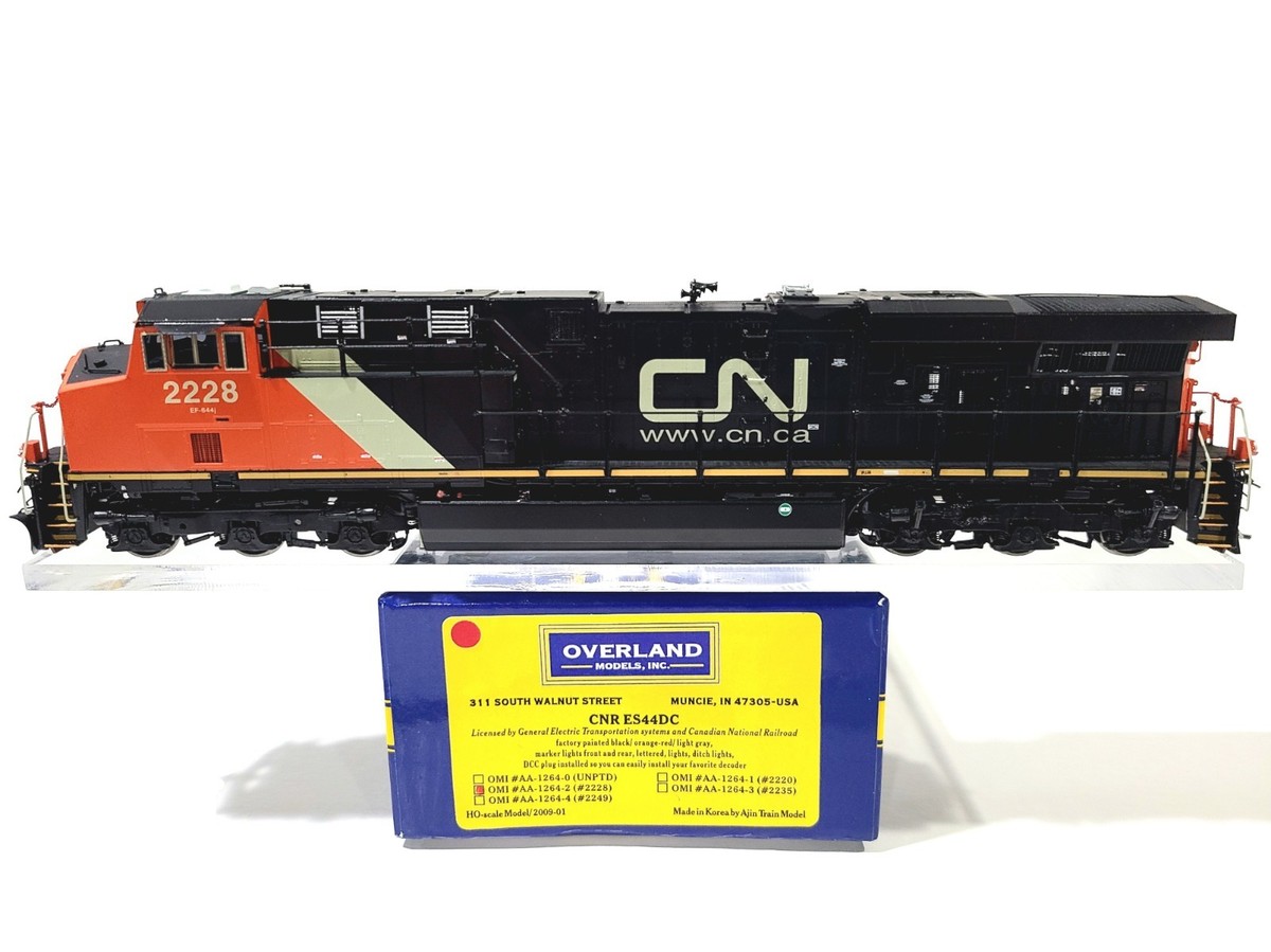 Overland OMI CN CNR GE ES44DC Canadian National #2228 HO Brass