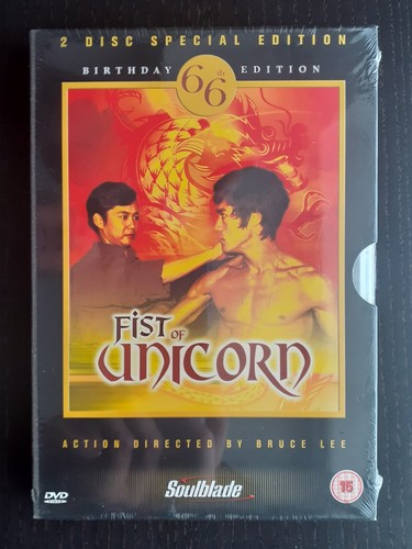 Fist of Unicorn: 2 Disc Special Edition Slipcase - Bruce Lee - Limited Edition