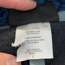 Vintage Patagonia Deep Pile Deep Blue Jacket - Size L