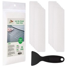 Non Slip Bathtub Strips 18 PCS Larger Adhesive Anti Slip Shower Stickers for Bat