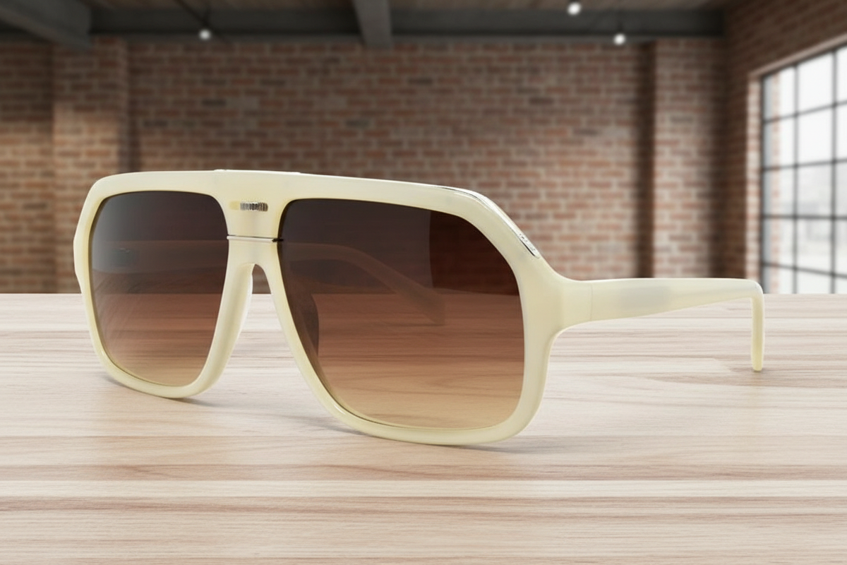 OLIVER PEOPLES Aviator Sunglasses KRIS VAN ASSCHE with Extra