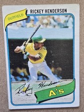 Top 10 Rickey Henderson Baseball Cards 22