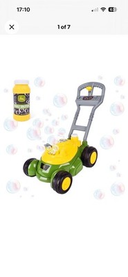 John Deere Bubble Lawn Mower Toddlers Toy