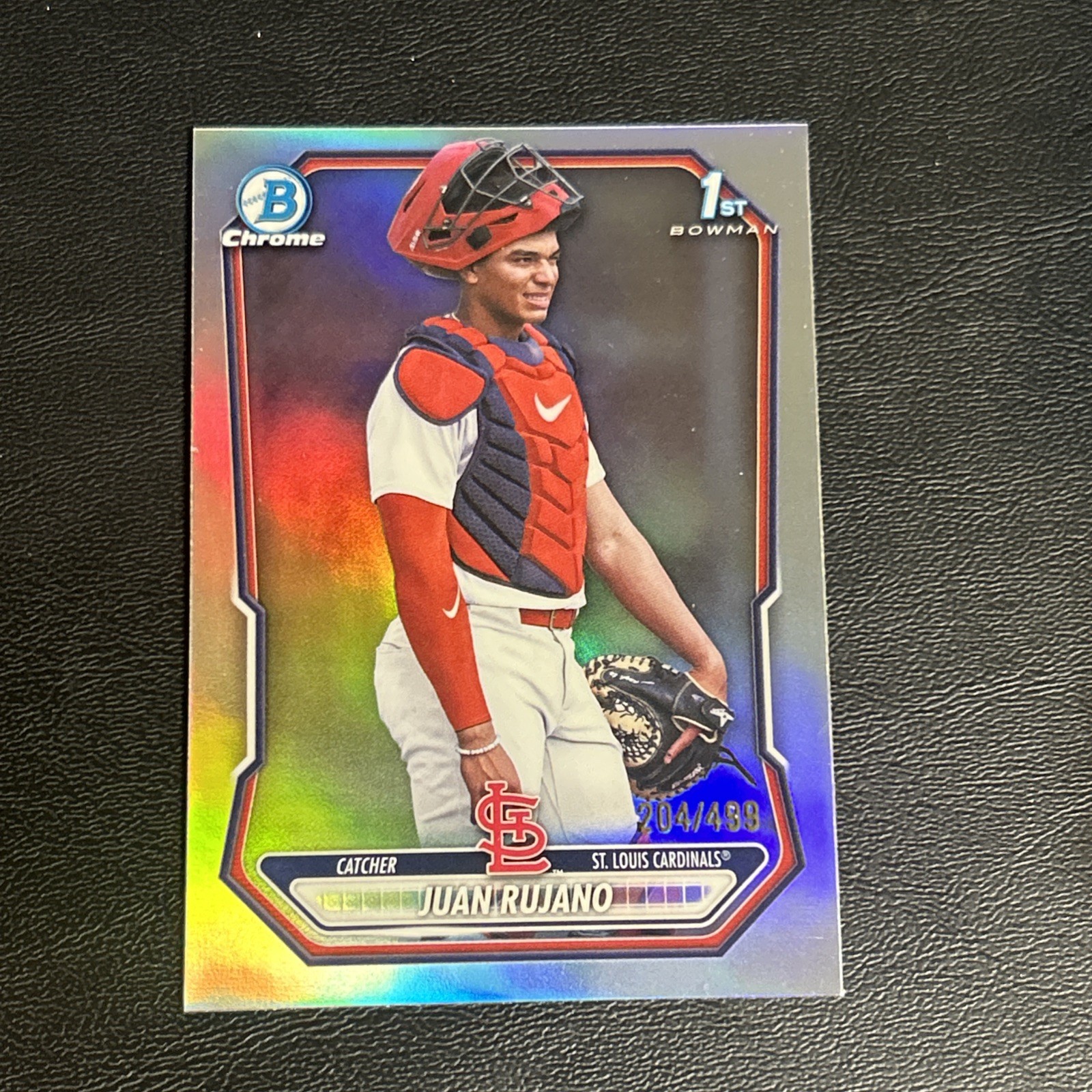 2026 Bowman Chrome - Juan Rujano #CPA-JRU - 1st Bowman Refractor Auto /499