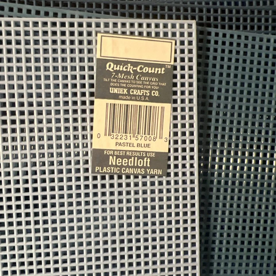 Lot of 97 sheets Mesh Plastic Canvas! Clutch Purses! Big Big Lot!! Free Ship! - Image 4 of 4