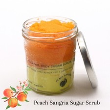 Peach Sangria Fragranced Sugar Body Scrub -  300g | Gift Idea | Spa Day Treat
