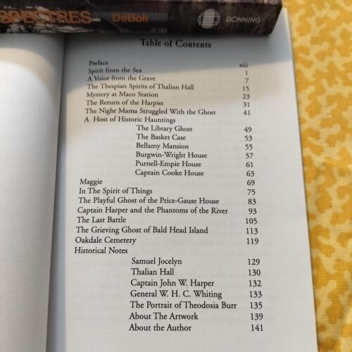 3 Ghost Story Books: Haunted Wilmington (NC); Tar Heel Ghosts: Savannah Spectres - Picture 7 of 15