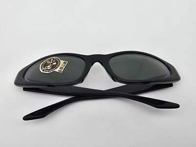 Ray-Ban B&L W1924 XYAO Black Frame G-15 Green Glass Lens Cat Eye Sunglasses 55mm Ray-Ban B&L W1924 XYAO Ebony Frame G-15 Green Glass Lens Cat  main image 3