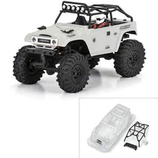Pro-line Racing 1/24 1979 Toyota Land Cruiser FJ40 Clear Body with Trail Cage: S