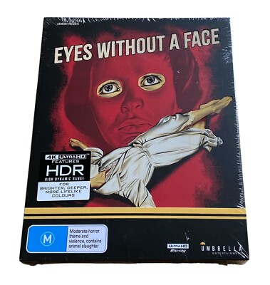Eyes Without A Face 4K ULTRA HD + Blu Ray Limited Release #0128/2500 NEW***