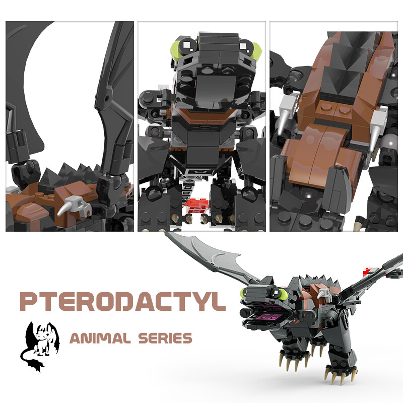 ZITIANYOUBUILD Night Fury Toothless Dragon 234 Bricks Christmas