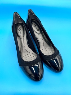 LifeStride Juliana Stretch Wedge Pumps, Women's Size 6 M, Black | eBay