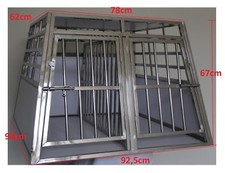 Hundebox DOPPELBOX XXL mit Gitter-Separation (CXX) Hundebox DOPPELBOX XXL mit Gitter-Separation (CXX)