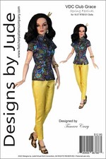 VDC Spring Festival, Doll Clothes Sewing Pattern for 16.5" RTB101 Dolls Tonner