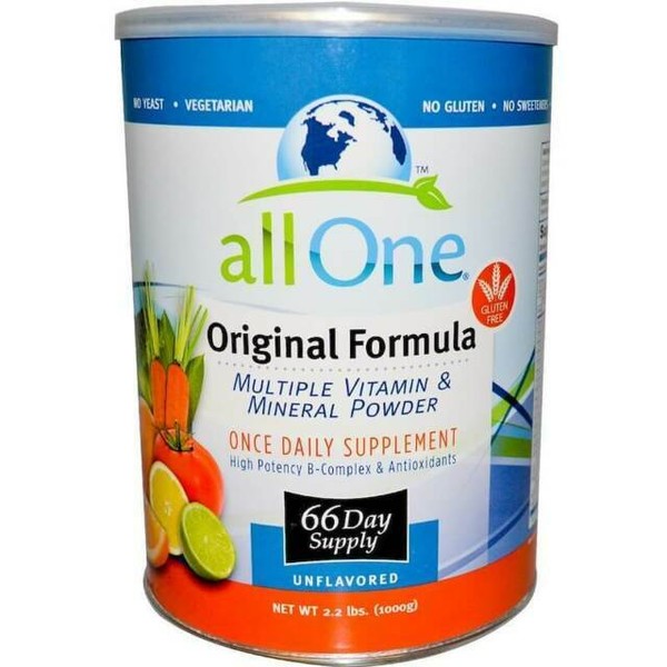 All One Original Formula Multiple Vitamin and Mineral Powder 30 Day