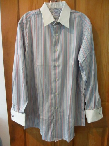 NWOT BROOKS BROTHERS CONTRAST COLLAR 