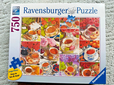 Ravensburger Premium Softclick  Puzzle 750 Large Format Pieces - NEW Coffee Cup