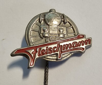 Fleischmann Eisenbahn Modellbau Anstecknadel alt & original 