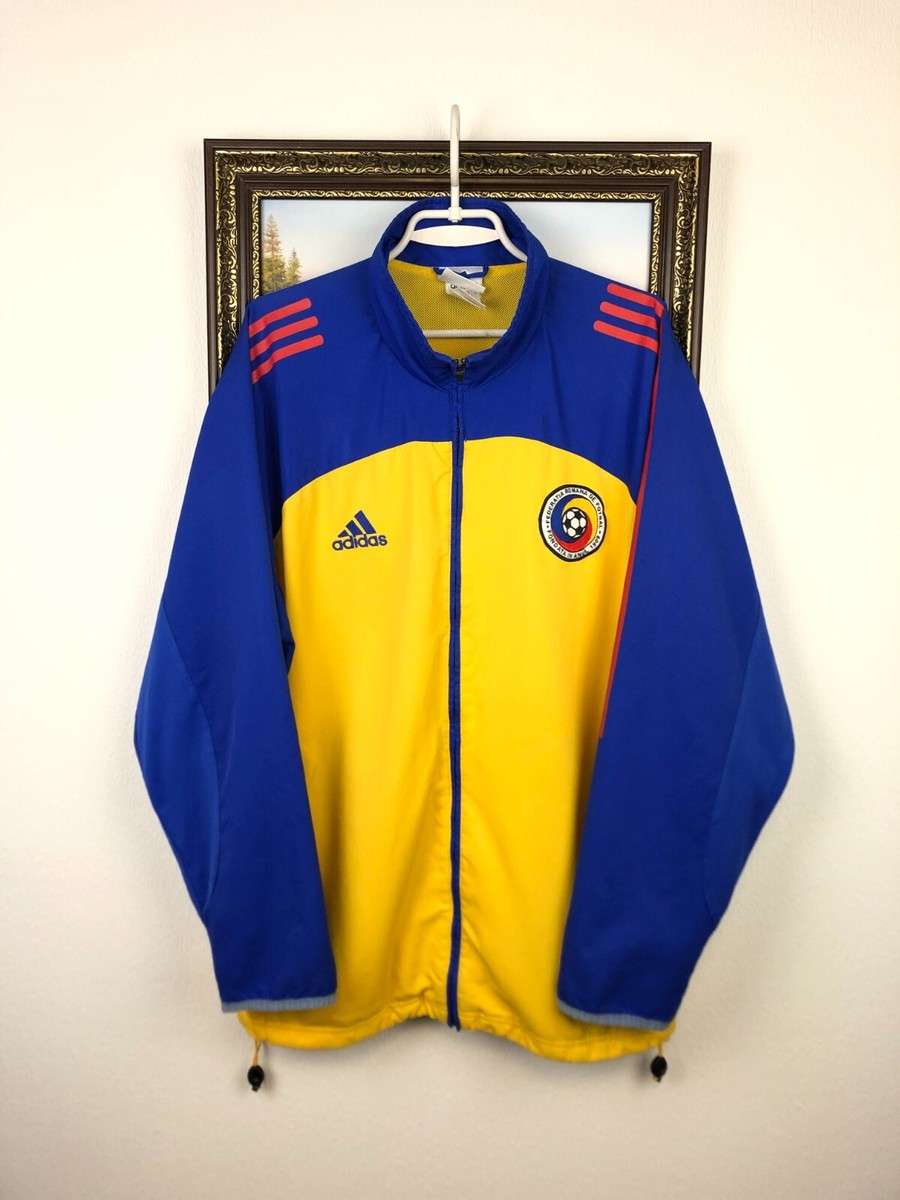 ヴィンテージ　adidas サッカーウェア　ユニフォーム　90年代　万国旗タグ 万国旗】 ヨーロッパ製 90s ヴィンテージ アディダス adidas